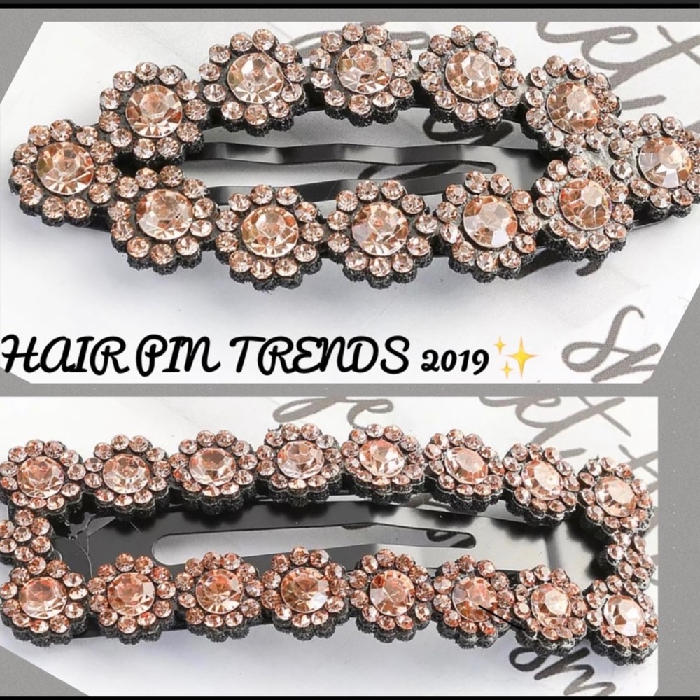 TREND HAIR SEXY HAIRCLIP WITH CHAMPAGNE STONE